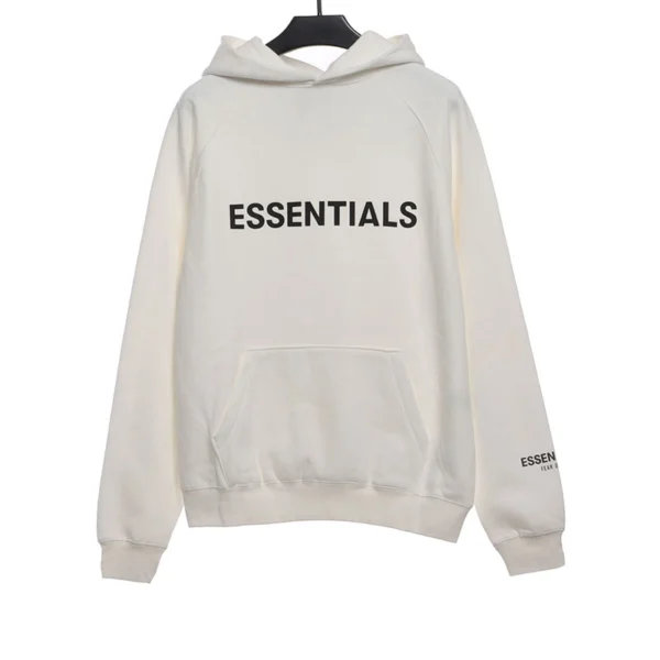 Fear of God Chest Silicone Lettering Hoodie Reps