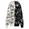 BAPE City Camo Half Shark Full Zip Hoodie