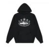 Corteiz 5 Starz Alcatraz Hoodie Black Reps