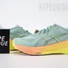 Gel Kayano 31 Wide 'Light Celadon/Safety Yellow'