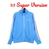 Palm Angels Classic Track Jacket 'Ocean Blue'